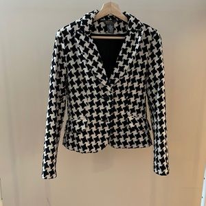 Vintage Houndstooth Blazer